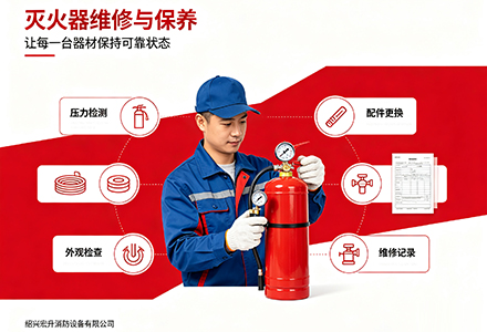 灭火器维修知识-绍兴宏升消防设备有限公司